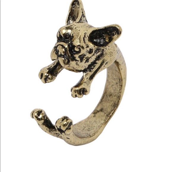 🌟LAST CHANCE Resizable Bulldog Ring - Picture 4 of 4